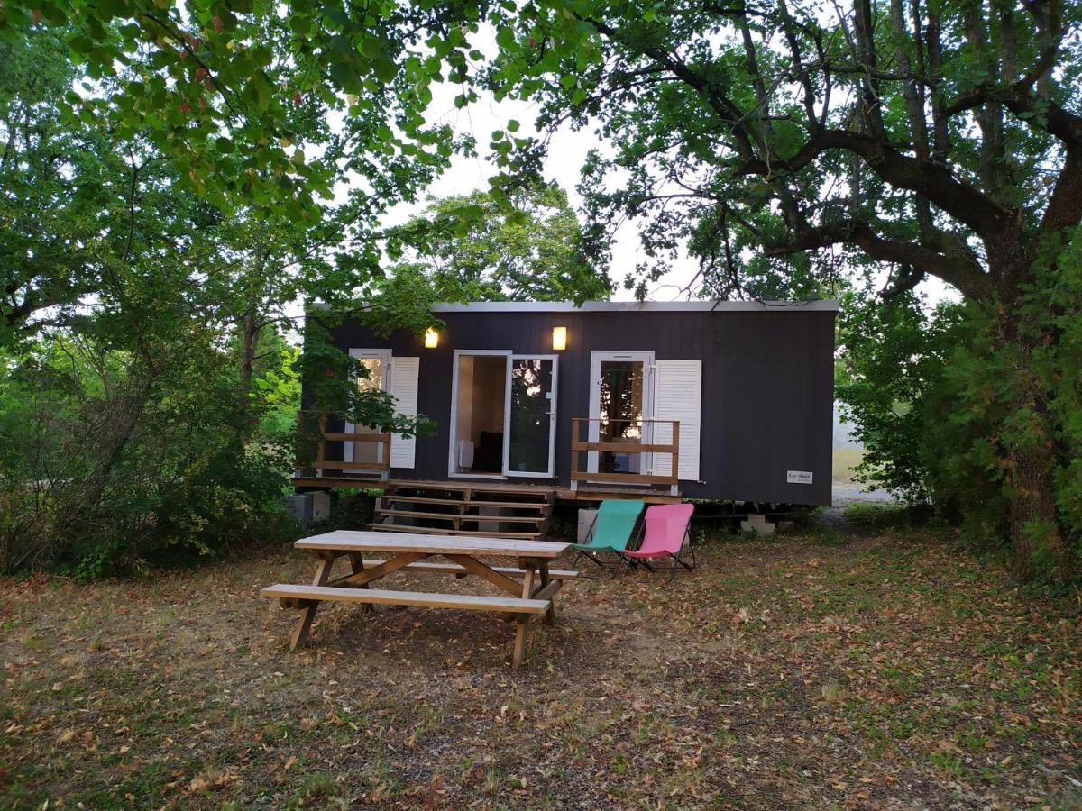 Camping Domaine de Senaud Albon Bagian luar foto