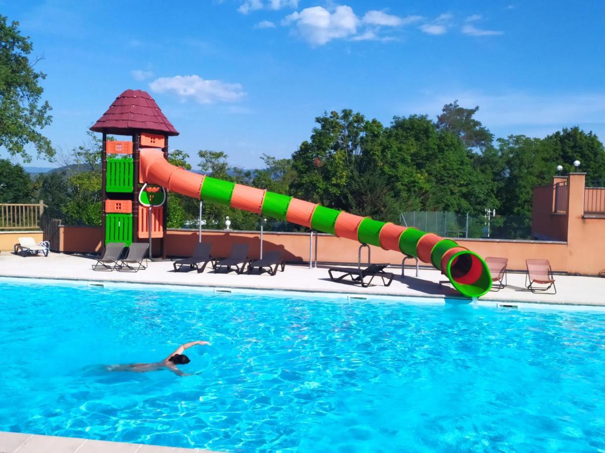 Camping Domaine de Senaud Albon Bagian luar foto