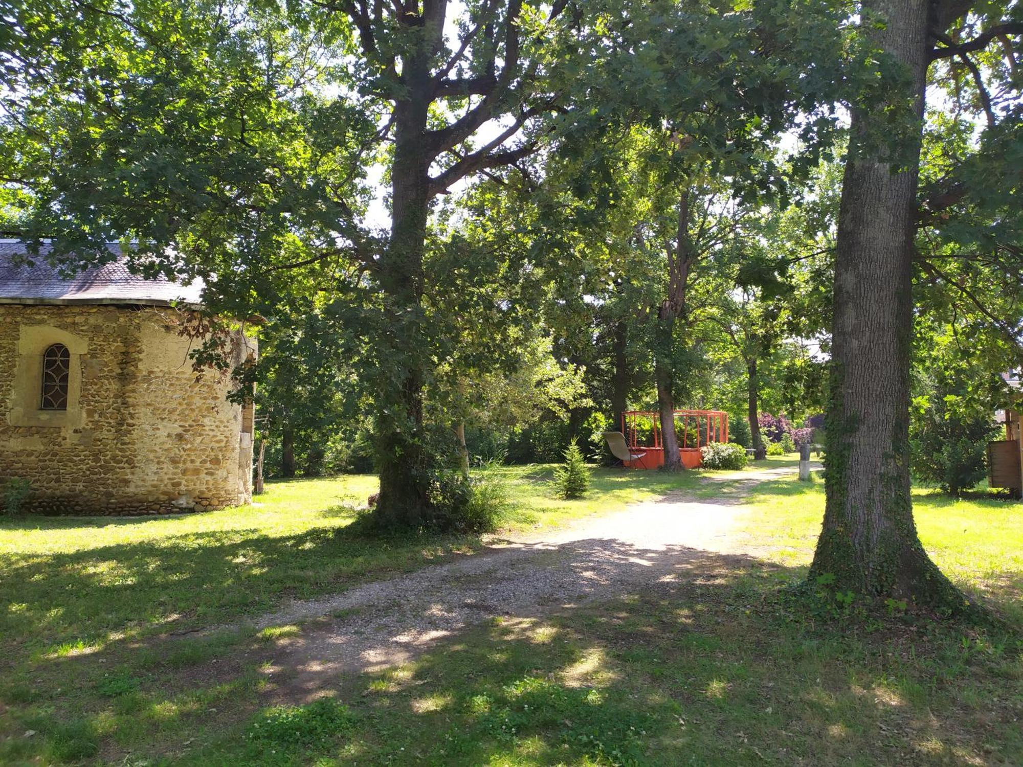 Camping Domaine de Senaud Albon Bagian luar foto